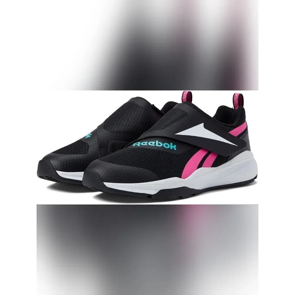 (S-4595) Reebok Unisex-Child Equal Fit Adaptive Running Shoe Sz 6